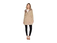 Cole Haan Women's Packable Rain Jacket (M & 1X)