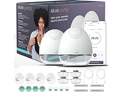 Elvie - Double, Wearable Breast Pump with App