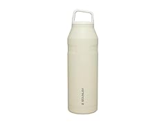 Stanley IceFlow Cap and Carry Water Bottle, 50oz, Cream Glimmer
