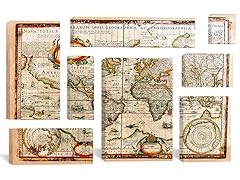 Vintage Map by Maximilian San