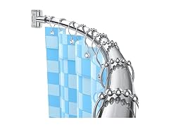 Curved Shower Curtain Rod, Adjustable 45-72 Inches