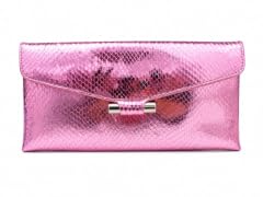 Stuart Weitzman Danika Metallic Clutch
