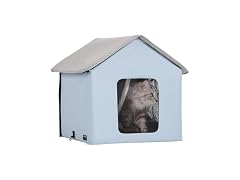 VEVOR Heated Cat House, Outdoor Kitty