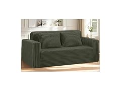 HABUTWAY 78" Green 4-in-1 Boneless Couch 