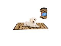 Milex Paw Print Dog Fleece Blanket