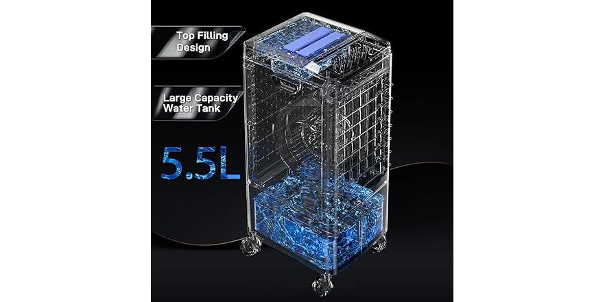 Portable 3-IN-1 Air Conditioner (Open Box)