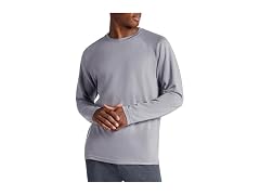 Gaiam Men (L) Flow State Long Sleeve Crewneck Top