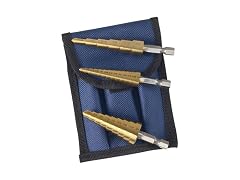 Titanium Step Drill Bit Set