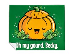 "I Like Big Gourds" Mink Fleece Blanket