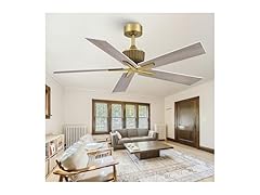 Parrot Uncle F6049 52" Ceiling Fan Without Light