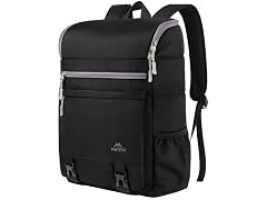 Matein 17" Laptop School Backpack, Black