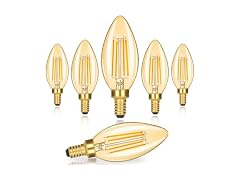 GoBright B0GXDYYFJR E12 Candelabra LED Light Bulbs
