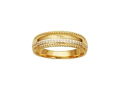 Amazon Essentials Cubic Zirconia Multi-Row Ring