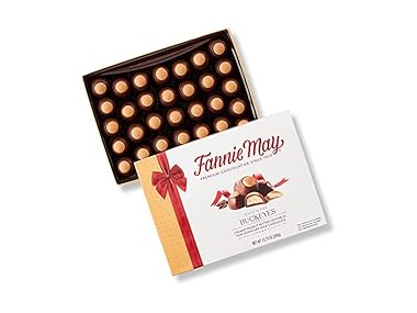 $12.99, Was $20.99, 38% Off! Fannie May Milk Choc PB Truffles Box 11o dealfomo