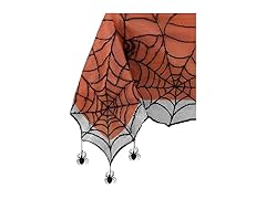Elrene Home Fashions Crawling Spider Halloween Tablecloth