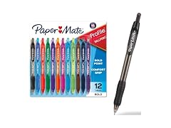 Paper Mate Profile Retractable Ballpoint Pens Bold