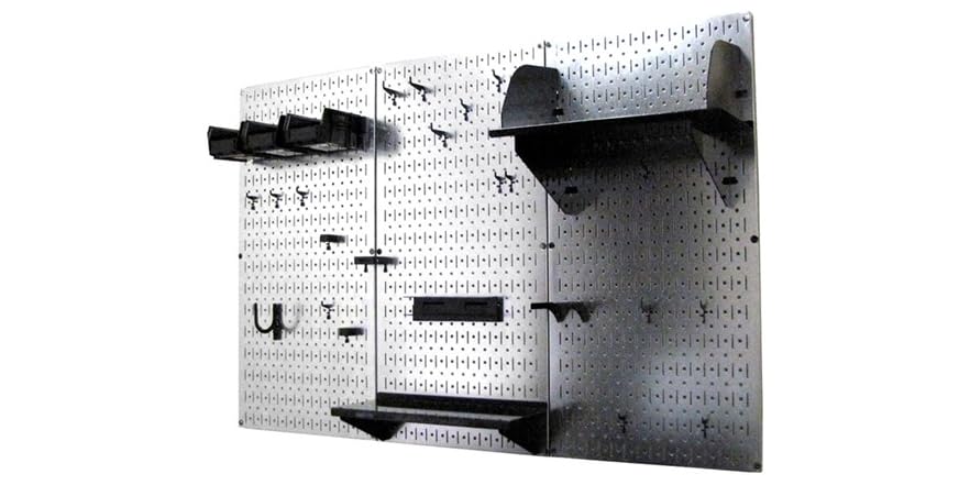 Wall Control Galvanized Steel Pegboard Kits