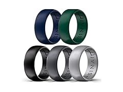 Sinai Waves Silicone Rings 5 Pack (8.5)