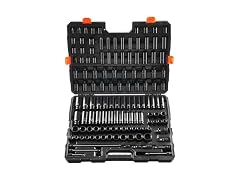 VEVOR Impact Socket Set 130 Piece 3/8" & 1/2" - SAE & Metric Drive Soc
