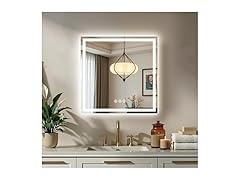 30x30 LED Bathroom Mirror