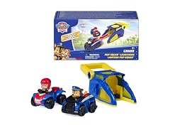 PAW Patrol Chase Pup Squad Launchers with Ryder Vehicle 2-Pack Toy Vehicles