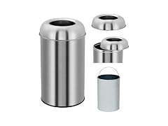 Takywep 18.5 Gal Open Top Trash Can