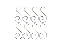 Generic 160 Pcs Metal S Hooks