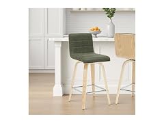 Armen Living Vienna Counter Height Bar Stool, Set of 3