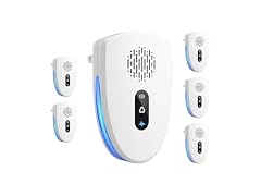 Ultrasonic Pest Repeller, 5 Pack