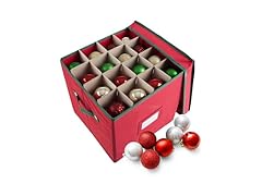 Elf Stor Ornament Box 64-Comp Red