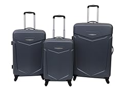Priority Access 3pc Hardshell Luggage Set - Charcoal
