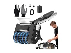VUHIGIB Electric Grill Brush Gray Silver