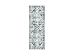 Gertmenian Washable Rug 2x6 Erin Blue