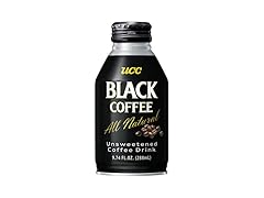 UCC Ready to Drink Black Coffee, 9.74oz, 24pk