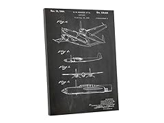 Hughes Airplane Canvas Gallery Wrap (2 Sizes)