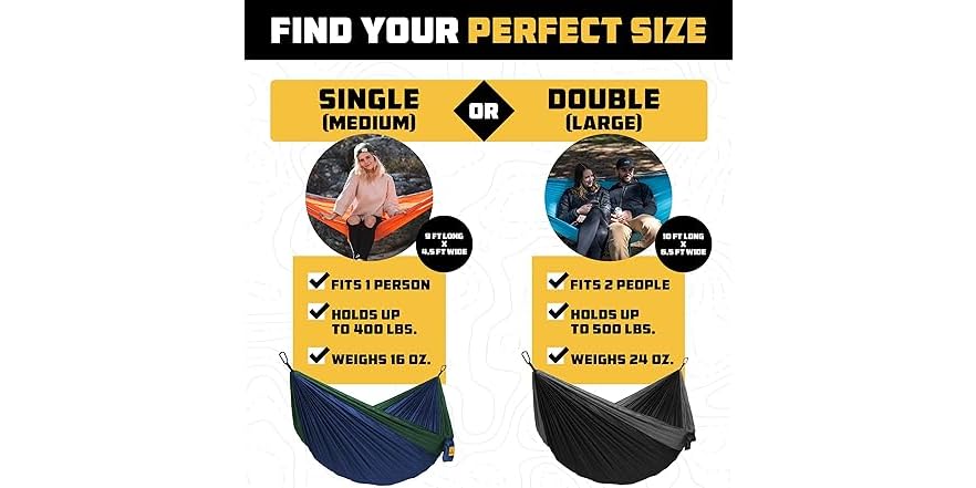 Wise Owl Camping Hammock