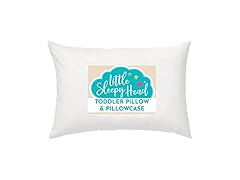 Little Sleepy Head Kids Pillow Set- White