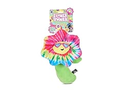 Bow Wow Squeaky Plush Dog Toys – Flower