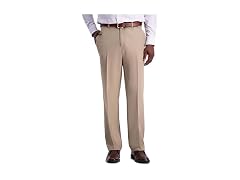 Haggar Men (32W x 34L) Straight Fit Cool Golf Pant