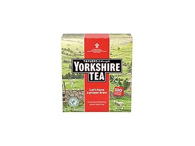 $5.99 Yorkshire Black Tea Bags, 100 Count dealfomo