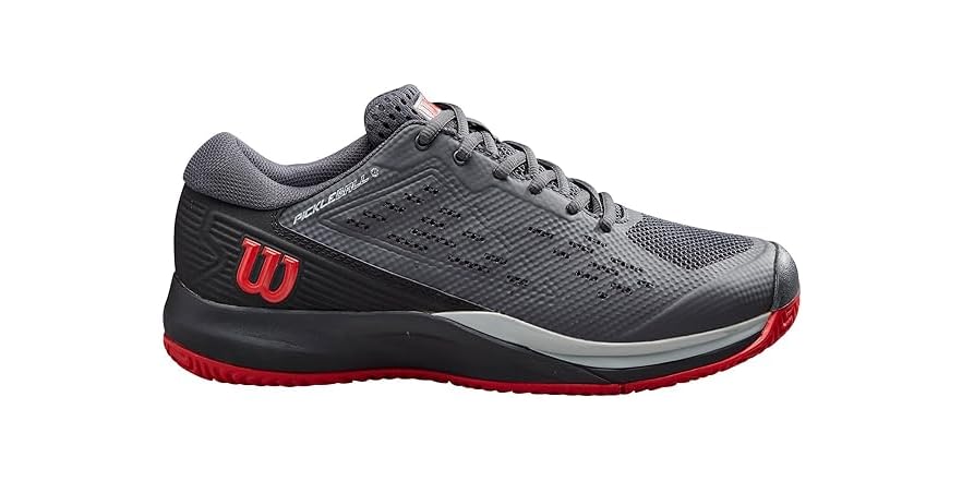 WILSON Men's Rush Pro 4.0 Hope Paris Edition Sneaker, Blue/White/Red, 7 UK