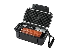 WoodElric Travel Cigar Humidor Box Case
