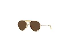 Ray-Ban Unisex RB8063 Titanium Aviator Sunglasses