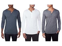 Unsimply Stitched Men's 3Pack Soft Shirt