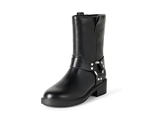 The Drop Women's Lilith Short Moto Boot with Buckles
