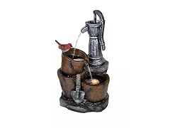 21.3" Pump W/Bird Fountain