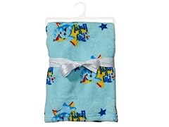 Blue Playskool Plush Blanket