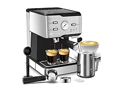 Espresso Machine 20 Bar 1.5L 950W SS