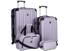 Travelers Club Midtown Hardside Luggage 4-Pc Set