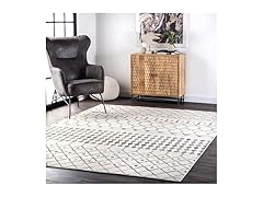 nuLOOM 5' x 8' Indoor Performance Area Rug